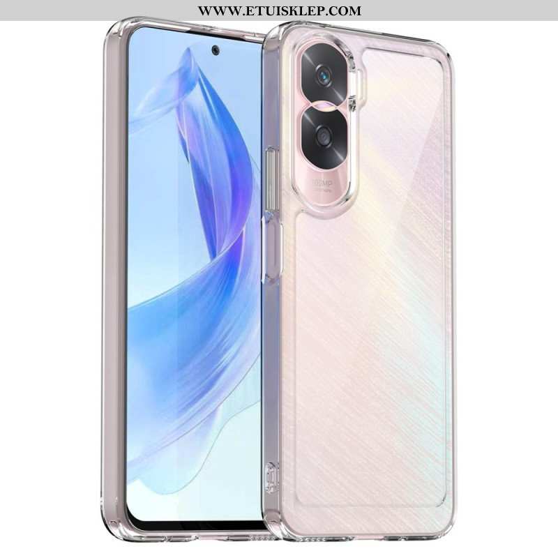 Etui do Honor 90 Lite Hybrydowy Przezroczysty